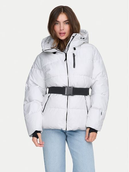 ONLY Kurtka zimowa Harper 15352040 Biały Regular Fit. Białe kurtki damskie Only, na zimę, m, bez wzorów, z syntetyku, bez kaptura. Za 649.99 zł.