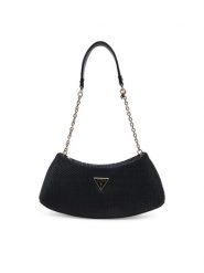 Guess Torebka HWWG96 38170 Czarny. Czarne listonoszki damskie Guess, z aplikacjami, ze skóry, bez dodatków. Za 379.99 zł.