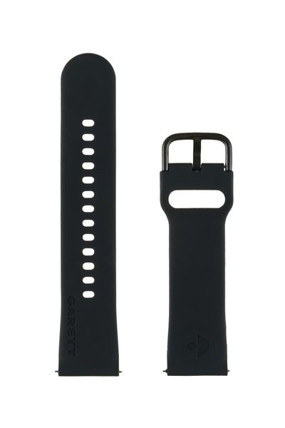 Pasek uniwersalny do smartwatchy Garett silikonowy 20 mm. Czerwone paski męskie GARETT, bez wzorów, z materiału, sportowe. Za 49.00 zł.