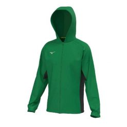 Bluza z kapturem Mizuno RB Micro. Niebieskie bluzy sportowe męskie Mizuno, m, z materiału. Za 275.55 zł.