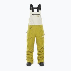 Spodnie snowboardowe damskie ThirtyTwo Basement Bib. Zielone spodnie dresowe damskie THIRTYTWO, na zimę, bez wzorów. Za 809.99 zł.