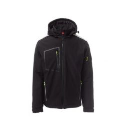 Kurtka przeciwdeszczowa z kapturem Payper Wear Stream Pad. Czarne kurtki męskie PAYPER WEAR, m, bez wzorów, z nylonu, z kapturem. Za 466.00 zł.