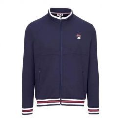 Bluza sportowa męska Fila FBM2610151500. Niebieskie bluzy sportowe męskie Fila, bez wzorów, klasyczne, bez kołnierzyka, bez ramiączek. Za 562.00 zł.