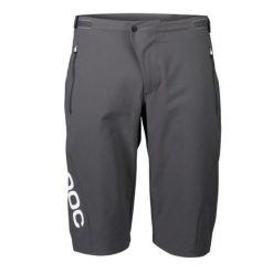Spodenki rowerowe męskie POC Essential Enduro. Niebieskie szorty męskie POC, bez wzorów, sportowe. W wyprzedaży za 359.00 zł.