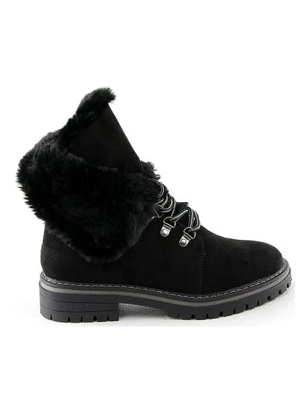 Sixth Sens Botki w kolorze czarnym rozmiar: 40. Czarne botki damskie Sixth Sens, z materiału, bez obcasa, bez zapięcia. Za 90.29 zł.