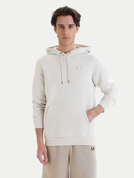 Under Armour Bluza Ua Essential 1373880 Écru Regular Fit. Białe bluzy bez kaptura męskie Under Armour, m, z bawełny. Za 251.99 zł.