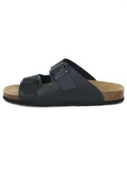 BABUNKERS Family Skórzane klapki w kolorze czarnym rozmiar: 44. Czarne klapki i japonki męskie BABUNKERS Family. Za 130.99 zł.