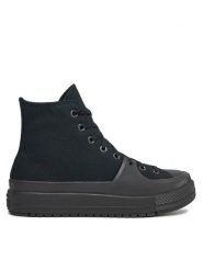 Converse Trampki Chuck Taylor All Star Construct Mono Canvas A06888C Czarny. Czarne trampki i tenisówki męskie Converse, bez wzorów, z materiału, bez zapięcia. Za 299.99 zł.