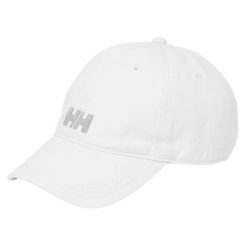 Czapka z logo Helly Hansen. Białe czapki męskie Helly Hansen, bez wzorów, z bawełny, sportowe. Za 197.00 zł.