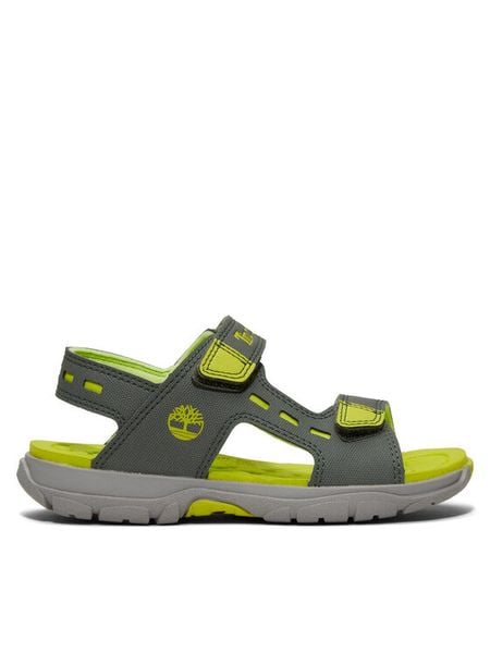 Timberland Sandały Moss Jump 2 Strap Sandal TB0A66T1L951 Khaki. Brązowe sandały chłopięce Timberland, ze skóry, bez zapięcia. Za 269.99 zł.