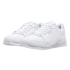 Trampki Męskie St Runner V3 L. Białe trampki i tenisówki męskie Puma, bez wzorów, bez zapięcia. Za 329.99 zł.