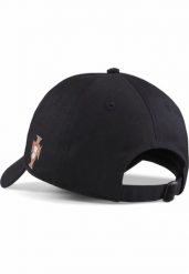 Czapka z daszkiem dla kibica portugalskiej piłki nożnej PUMA Black White. Białe czapki męskie Puma, bez wzorów. Za 67.99 zł.