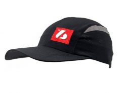 Czapka do biegania RUN Czarna. Czarne czapki z daszkiem damskie BARNETT, bez wzorów. Za 110.00 zł.