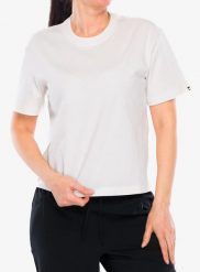 Koszulka bawełniana damska Mons Royale Yonder Merino Organic Cotton T-Shirt. Białe t-shirty damskie Mons Royale, m, bez wzorów, z bawełny, bez kołnierzyka. Za 229.89 zł.