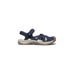 Sandały turystyczne damskie Rose Sandal Women. Białe obuwie trekkingowe damskie Keen, bez wzorów, bez obcasa. Za 469.99 zł.