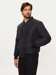 After Label Kurtka bomber Francoforte A00005 Czarny Regular Fit. Czarne kurtki męskie After Label, l, bez wzorów, z syntetyku, bez kaptura. Za 1,779.00 zł.