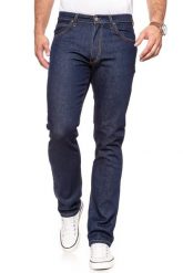 JEANSY MĘSKIE LEE BROOKLYN STRAIGHT ONE WASH L4527145 112110074. Niebieskie jeansy męskie Lee. W wyprzedaży za 119.99 zł.