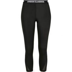 Damskie klasyczne legginsy miejskie do pedałów. Czarne legginsy damskie Urban Classics, bez wzorów. Za 168.00 zł.