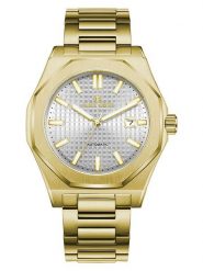 ALAIN ASTER Zegarek kwarcowy w kolorze złoto-srebrnym rozmiar: onesize. Szare, analogowe zegarki męskie ALAIN ASTER, srebrne. Za 1,130.99 zł.