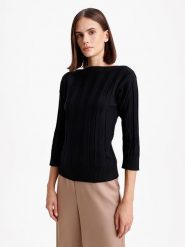 BGN Sweter w kolorze czarnym rozmiar: 40. Czarne swetry klasyczne damskie BGN, bez kołnierzyka. Za 83.42 zł.