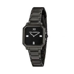 Zegarek KARL LAGERFELD. Czarne zegarki damskie Karl Lagerfeld. Za 659.99 zł.