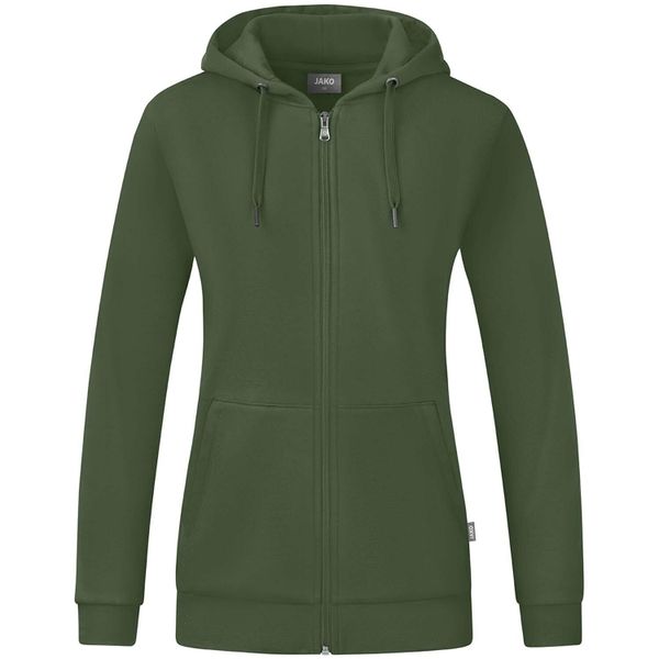 Kurtka damska Jako Organic. Zielone kurtki damskie Jako, m, bez wzorów, z bawełny, z kapturem. Za 293.25 zł.