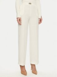 Marciano Guess Spodnie materiałowe 5RGB02 7115A Écru Regular Fit. Spodnie materiałowe damskie Marciano Guess, z aplikacjami, z materiału. Za 509.99 zł.