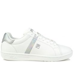 Buty damskie sportowe do chodzenia Fila CROSSCOURT 2 F WMN. Białe buty sportowe na co dzień damskie Fila, bez wzorów, z dresówki, trekkingowe. Za 148.00 zł.