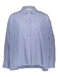 Rich & Royal Bluzka w kolorze błękitnym rozmiar: 34. Niebieskie bluzki damskie Rich & Royal, bez wzorów, z bawełny, bez kołnierzyka, bez ramiączek. Za 113.10 zł.