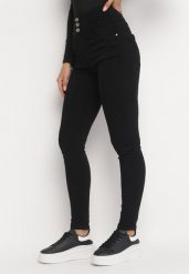 Czarne Jeansy Skinny Push Up Amariah. Czarne jeansy damskie Born2be. Za 44.99 zł.
