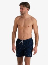 Happy Shorts Szorty kąpielowe w kolorze granatowym rozmiar: L. Niebieskie szorty sportowe męskie Happy Shorts, l, z materiału, outdoorowe. Za 92.21 zł.