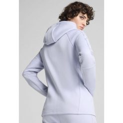 Damska rozpinana bluza z kapturem EVOSTRIPE PUMA Cool Weather Blue. Niebieskie bluzy z kapturem damskie Puma, m, bez wzorów, z kapturem. W wyprzedaży za 219.00 zł.