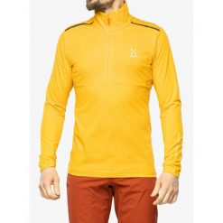 Bluza z zamkiem 1/2 Haglofs męska L.I.M Strive Mid Top. Żółte bluzy bez kaptura męskie Haglöfs, l. W wyprzedaży za 306.25 zł.