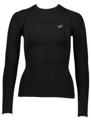 Asics Koszulka funkcyjna w kolorze czarnym rozmiar: M. Czarne bluzki sportowe damskie Asics, m, bez wzorów, bez ramiączek. Za 118.56 zł.