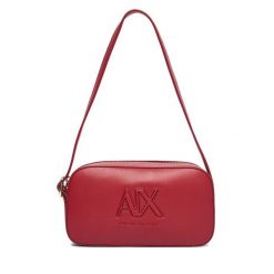 Torebka Armani Exchange. Czerwone torebki klasyczne damskie Armani Exchange, bez wzorów, bez dodatków. Za 489.99 zł.