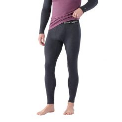 Spodnie termoaktywne męskie Smartwool Merino 250 Baselayer Bottom Boxed. Czarne bielizna termoaktywna męska Smartwool, m, bez wzorów, z wełny. Za 436.17 zł.