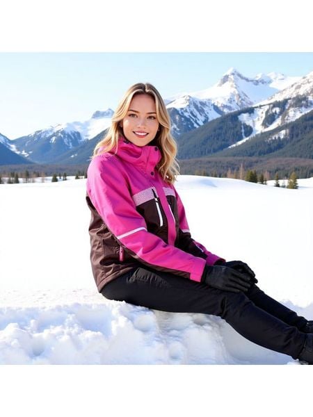 Alpine Pro Kurtka narciarska "Deara 2" w kolorze różowym rozmiar: XL. Różowe kurtki narciarskie i snowboardowe damskie Alpine Pro, m, bez wzorów, bez kaptura, narciarskie. Za 480.90 zł.