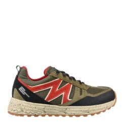 Buty turystyczne męskie LOMER Vitality Fit Sport Mtx Z. Zielone buty wizytowe męskie LOMER, z mikrofibry, bez zapięcia. Za 869.99 zł.