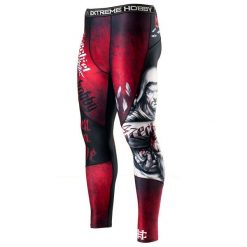 Legginsy sportowe męskie EXTREME HOBBY EZECHIEL. Czarne bielizna termoaktywna męska EXTREME HOBBY, l, bez wzorów, z elastanu. Za 229.00 zł.