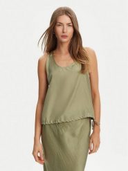 Marella Top Meana 2513161045 Zielony Regular Fit. Zielone topy damskie Marella, bez wzorów, z jedwabiu, bez kołnierzyka. Za 429.99 zł.