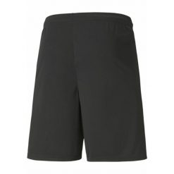 Męskie szorty piłkarskie teamLIGA PUMA Black White. Białe szorty męskie Puma, bez kołnierzyka. Za 215.00 zł.