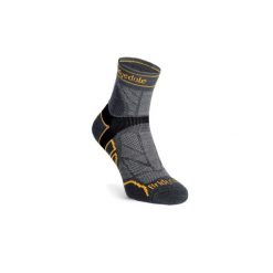 Skarpety do biegania męskie Bridgedale Lt T2 Merino Sport 3/4. Szare skarpetki męskie Bridgedale, bez wzorów. Za 78.99 zł.