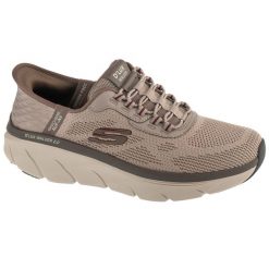 Buty sportowe Sneakersy męskie, Slip-ins: D'Lux Walker 2.0 - Rezinate. Niebieskie buty sportowe na co dzień męskie Skechers, bez zapięcia, trekkingowe. Za 449.99 zł.