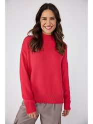 LIEBLINGSSTÜCK Sweter "Neele" w kolorze czerwonym rozmiar: 42. Czerwone golfy damskie LIEBLINGSSTÜCK, z bawełny, bez kołnierzyka. Za 188.85 zł.