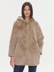 Liu Jo Futro MF3069 E0863 Beżowy Regular Fit. Brązowe futra damskie Liu Jo. Za 1,889.00 zł.