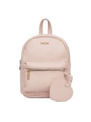 DeeZee Plecak DZE-S-008-07 Różowy. Czerwone plecaki damskie DeeZee, bez wzorów, ze skóry. Za 76.99 zł.