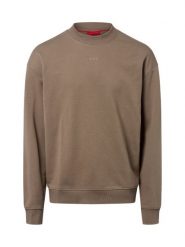 HUGO Bluza - Dapocrew Mężczyźni Materiał dresowy szary|brązowy, S. Brązowe bluzy bez kaptura męskie Hugo, m, z bawełny. Za 299.95 zł.