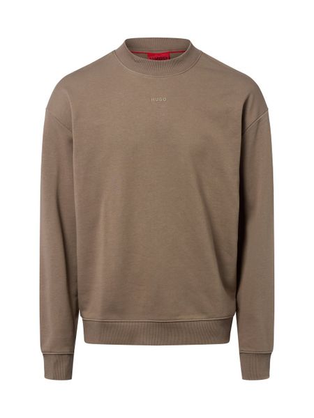 HUGO Bluza - Dapocrew Mężczyźni Materiał dresowy szary|brązowy, S. Brązowe bluzy bez kaptura męskie Hugo, m, z bawełny. Za 299.95 zł.