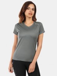 Kilpi Koszulka funkcyjna "Dima" w kolorze khaki rozmiar: 36. Brązowe bluzki sportowe damskie Kilpi, z materiału, bez kołnierzyka, bez ramiączek. Za 73.99 zł.