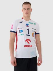 4F Koszulka meczowa replika domowa z sezonu 2024/25 męska 4F x Zaksa Kędzierzyn Koźle - Kurek - multikolor 3XL. T-shirty sportowe męskie 4f, m, z dzianiny, bez ramiączek, na fitness i siłownię. Za 219.99 zł.